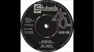 (Neil Sedaka & The Marvels) - Oh Delilah - 1962 -Stateside 105 & Pyramid 623.wmv