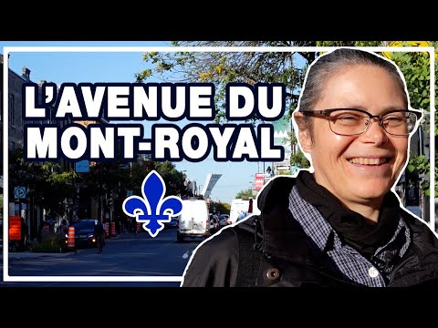 A STROLL DOWN MONT-ROYAL AVENUE (Easy French) | Quebec Comprehensible Input