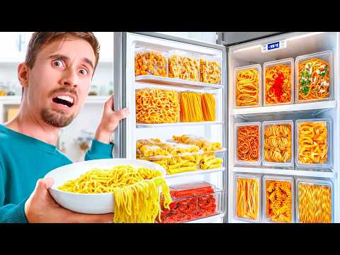 MANGIO solo PASTA per UNA SETTIMANA 🍝