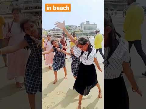 in beach #murdeshwar #beach #dance #dj #mass #viral
