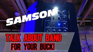 Video thumbnail for Samson Expedition Explor Battery-Powered PA Speaker | Unboxing & Demo! by Fayze Reviews