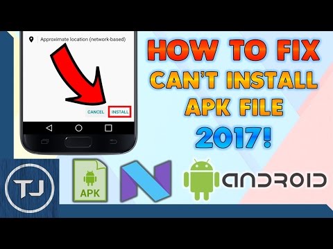 How To Fix: Can't Install APK File On Android 2018!