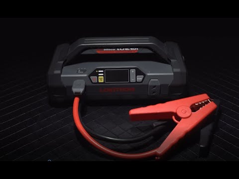 Gens Ace &amp; Tattu Powerbank / Jump Starteris Lokithor JA301 20000mAh, 2000A su kompresoriumi 10-150 PSI video