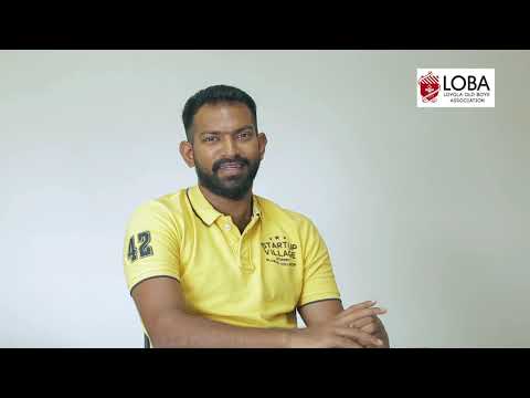 Sanjay Vijayakumar, recipient of the LOBA Global ... - YouTube