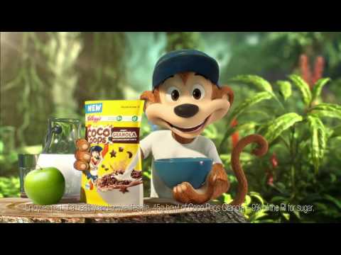 2017 Coco Pops Croc Prints & Granola Advert