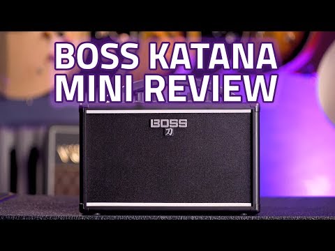 BOSS Katana Mini Amplifier Review & Demo