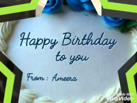 My Happy birthday 2016