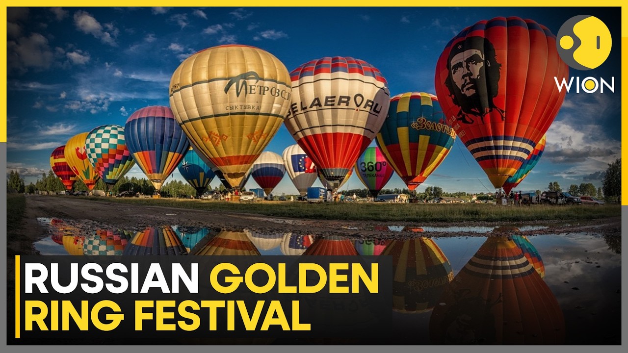 Russian Golden Ring Festival: Spectacular Balloons Set New Record | WION