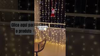 😍 Decoração de Natal 2025 com Luz de LED #decoracaonatalina #natal2025 #luzesdenatal