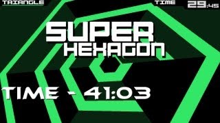 preview picture of video 'Super Hexagon | Hyper Hexagoner (Hardestest) | (41:03)'