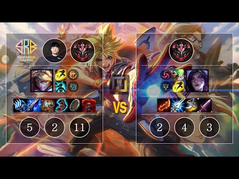 SRB Sangyoon Ezreal vs Kai'Sa Bot - KR GrandMaster Patch 10.11