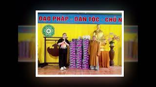 Tổ đình Bác Ái Kon Tum phát quà chia sẻ yêu thương