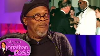 Download the video "Samuel L. Jackson Taught Prince Philip Slang | Friday Night With Jonathan Ross"