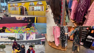 Most Modern Shopping Mall in Pakistan \ Packages Mall \ Play area \ Shopping \Vlog 2