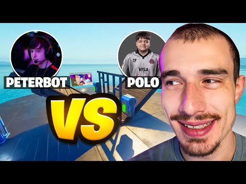 Reacting to PETERBOT vs POLLO 1v1 Toxic Realistics...