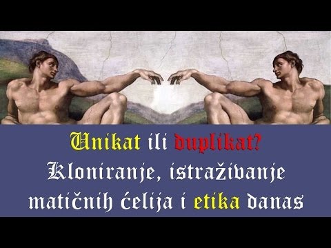 Unikat ili duplikat? Kloniranje, istraživanje matičnih ćelija i etika danas