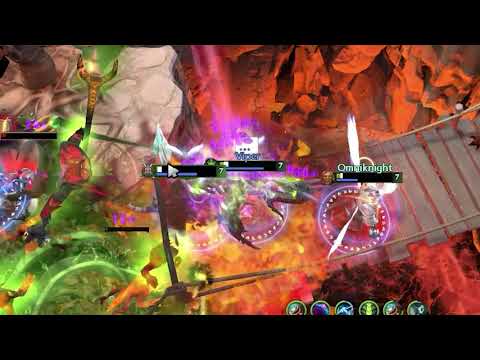 Some Aghanim's Lair Funny moments (Warlock Golems are too OP)