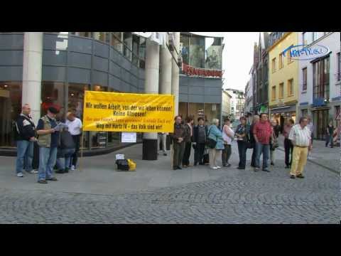 200. Montagsdemo in Zwickau (Sachsen) 13.10.2008