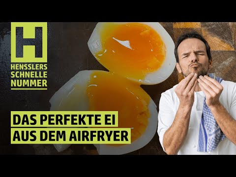 Quick The perfect egg from the Airfryer recipe by Steffen Henssler