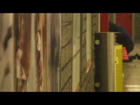 Be Yourself Movement Milano metro action