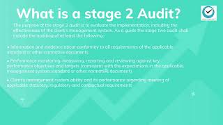 What is a Stage 2 Audit?