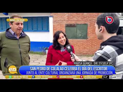 San Pedro de Colalao celebra el Día del Escritor