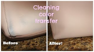 how to clean white michael kors purse