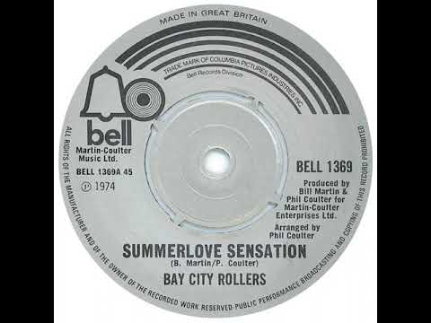 UK New Entry 1974 (165) Bay City Rollers - Summerlove Sensation