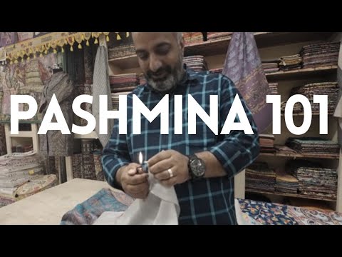 Real vs Fake Pashmina: Kashmiri Artisan Shows the Truth (+ Burn Test Demo!)
