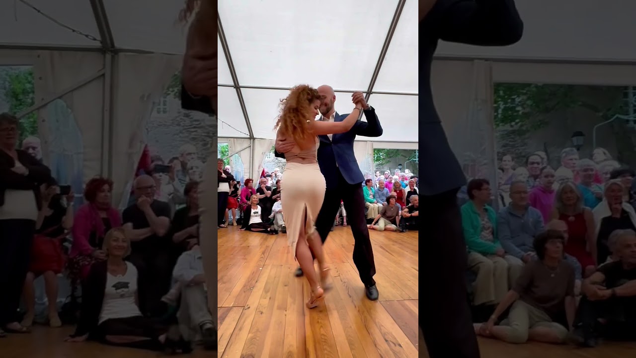 Santiago Giachello & Agostina Tarchini, Festival Saint Geniez d’Olt 2025, ronda de maestros. #tango
