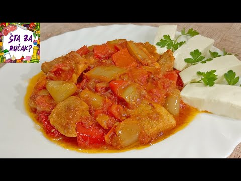 Sataraš sa mesom - Preukusno letnje jelo