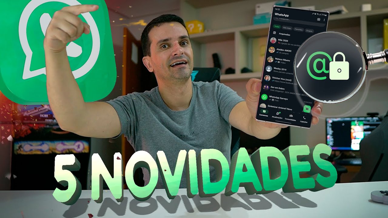 CHEGOU! ✨​ 5 NOVIDADES NO WHATSAPP ! Que agradará a TODOS!🚨😱​
