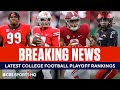 Latest CFP Rankings: Georgia & Ohio State at Top, Alabama at 3, Cincinnati at 4 Spot | CBS Sports HQ