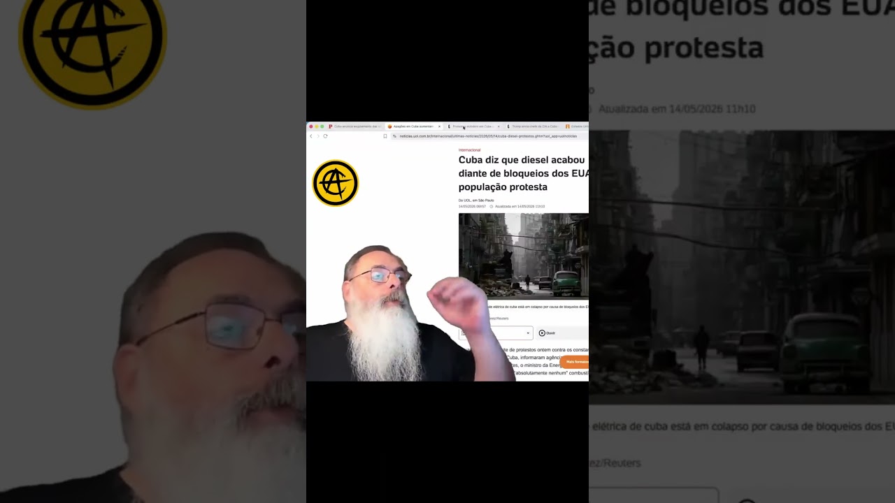 CUBA as ESCURAS PROTESTA contra a DITADURA e TRUMP PROMETE RESOLVER