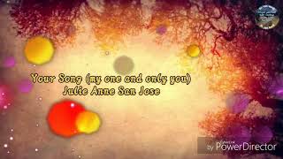 Julie Anne San Jose - Your Song (my one and only you)