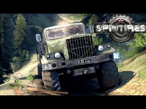 SPINTIRES 2014 New Official Map - The Pit Map - Type C-255 Truck Part 2
