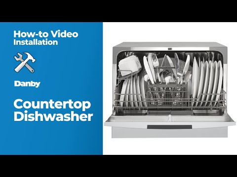 Danby DDW631SDB 20" 8 Cycle Countertop Dishwasher, 3.1 gal/wash - Silver Finish / 120V 18 image