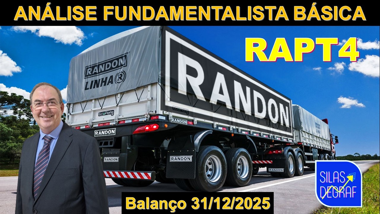 RAPT4 - RANDONCORP S/A. ANÁLISE FUNDAMENTALISTA BÁSICA. PROF. SILAS DEGRAF. BALANÇO 31/12/25