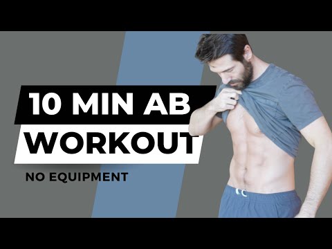 10 MIN AB WORKOUT / No Equipment