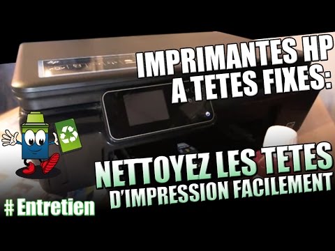 comment demonter tete d'impression epson