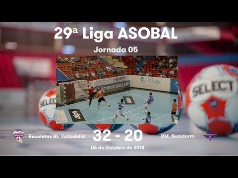 LIGA ASOBAL J05: Recoletas At. Valladolid - BM. Benidorm 32-20