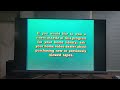 Video Dealer Announcement 1986 Bumper