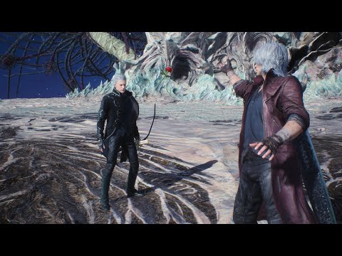 Devil May Cry 5 - Dante must die | Ultimate Dante vs Vergil (no damage): *Bury the light*