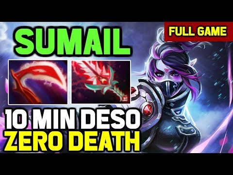 Sumail last picks his Signature Hero to Counter Mid Invoker - No dagger full damage build