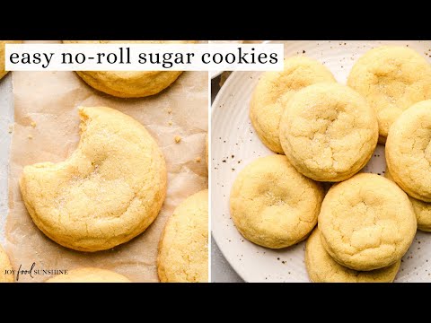 Easy Soft & Chewy Sugar Cookies Recipe