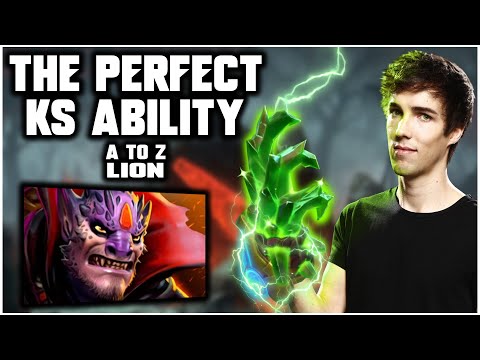 HOLY BURST DAMAGE! - Grubby Finds Out About LION's FINGER OF DEATH - A to Z - Dota 2