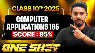 Complete Computer Applications (165)  in One Video - Score 100/100