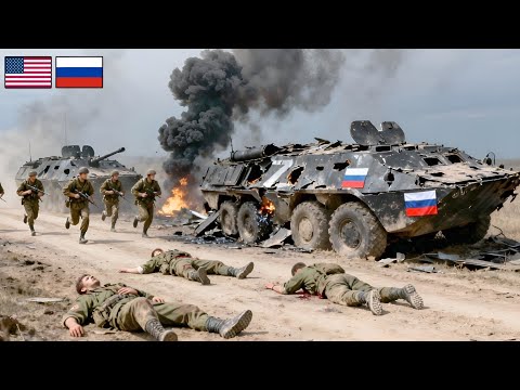 Russia has been completely defeated! American troops launch an offensive on the Ukrainian front
