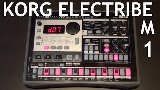 Video thumbnail for KORG ELECTRIBE EM-1  ♫ Music Production Station by SKYRADAR