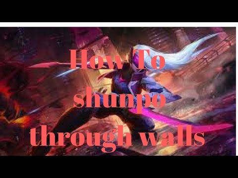 How to shunpo through walls using katarina